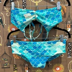 Fused Hawaii Mermaid Bikini Set